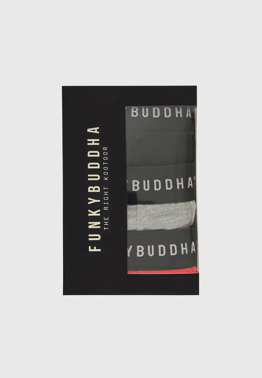 Pantaloni scurți boxer (set de 3) - Multicolori