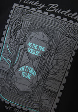 Tricou cu imprimeu fotografic - Negru