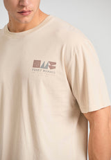 Tricou relaxat din bumbac organic cu imprimeu abstract - Sugar