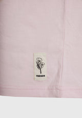 Tricou cu imprimeu fotografic minimalist - Sorbet roz