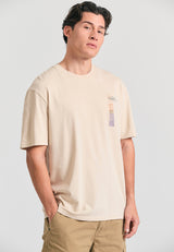 Tricou cu croială lejeră și imprimeu fotografic vintage - Sugar