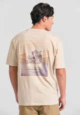 Tricou cu croială lejeră și imprimeu fotografic vintage - Sugar