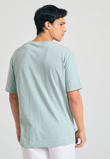 Tricou din amestec de in, cu croială relaxată