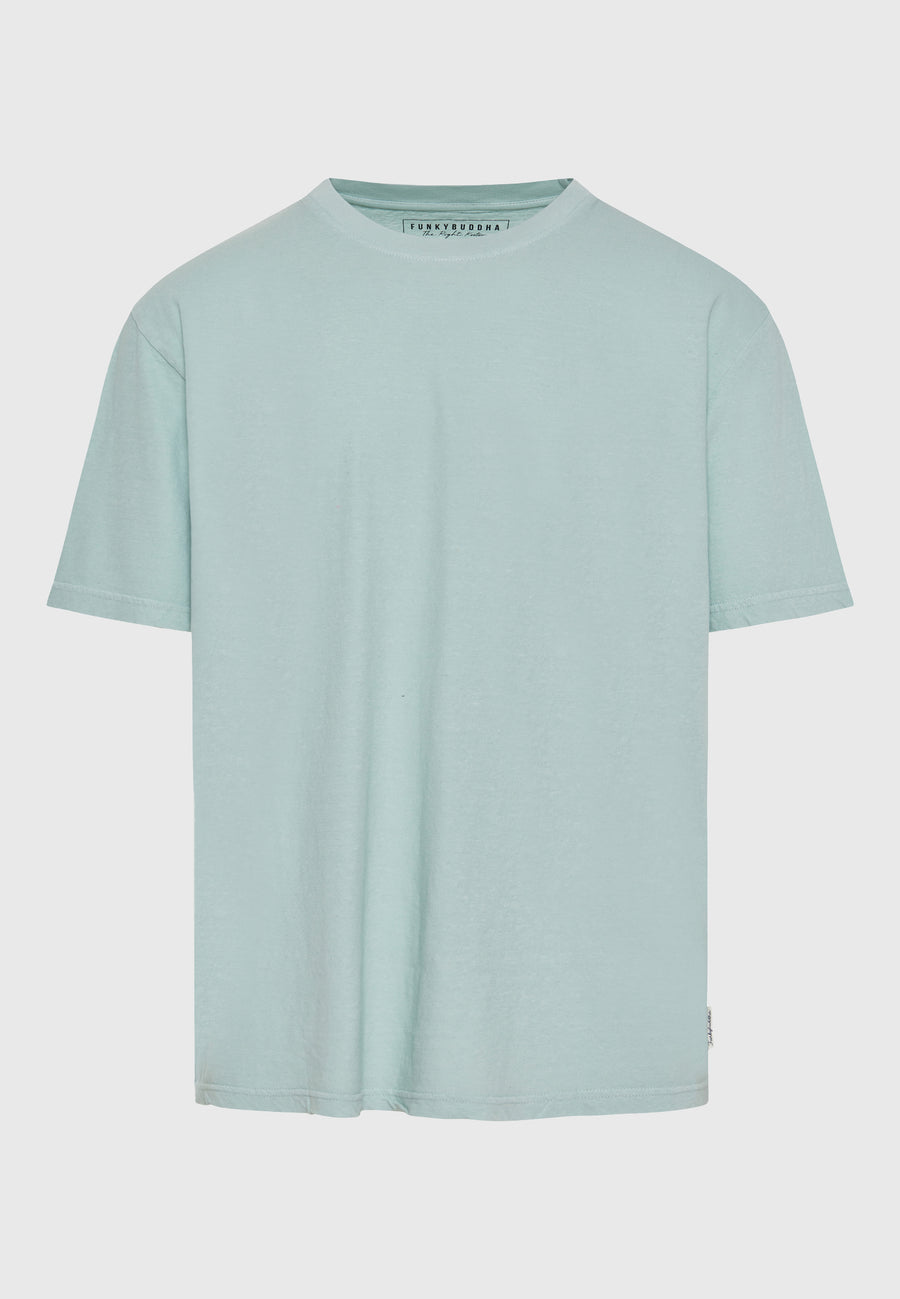 Tricou din amestec de in, cu croială relaxată