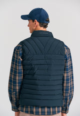 Men's vest quilted jacket