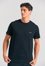 Tricou bărbătesc cu guler rotund - Esențiale