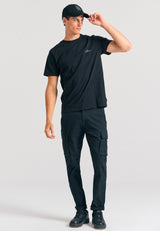 Tricou bărbătesc cu guler rotund - Esențiale