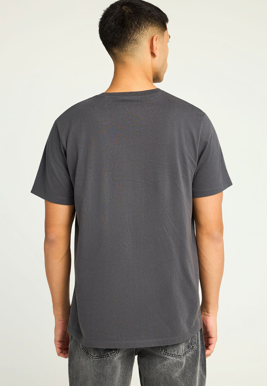 Tricou bărbătesc cu guler rotund - Esențiale