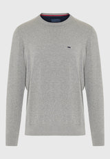 Pulover cu guler rotund pentru bărbați - Esențiale