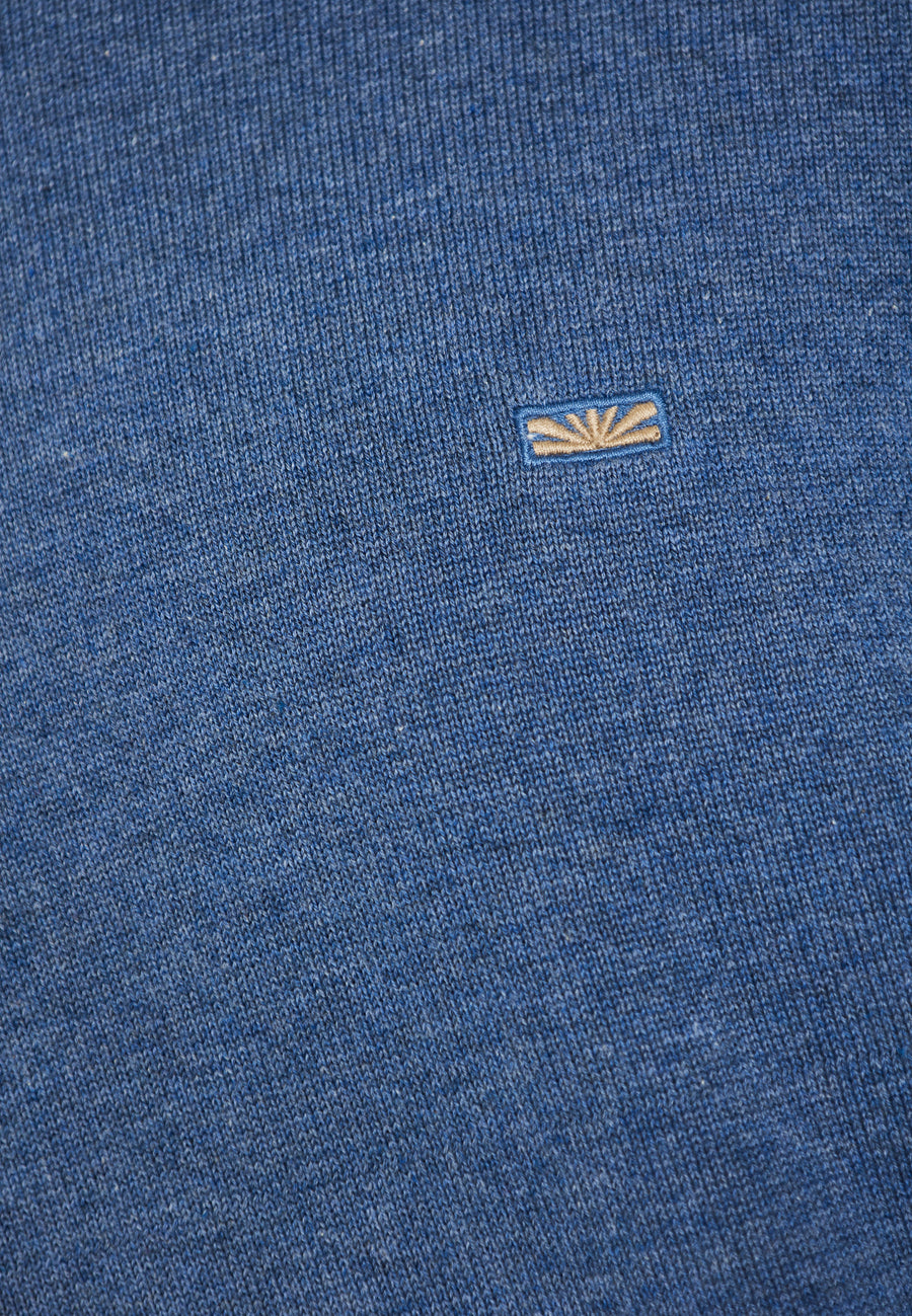 Pulover cu guler rotund pentru bărbați - Esențiale