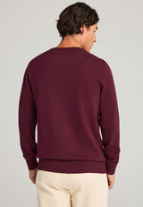 Pulover cu guler rotund pentru bărbați - Esențiale