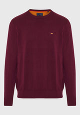 Pulover cu guler rotund pentru bărbați - Esențiale