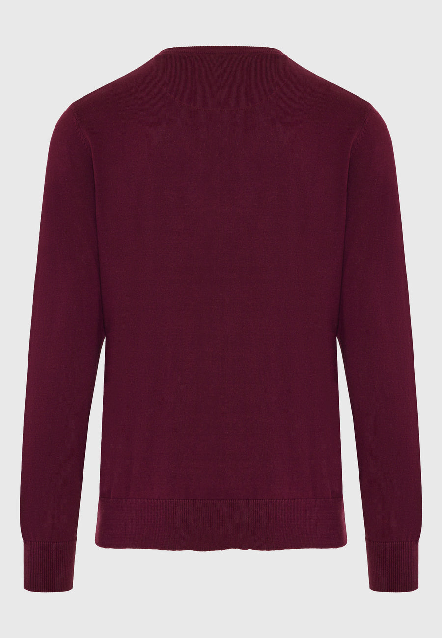 Pulover cu guler rotund pentru bărbați - Esențiale