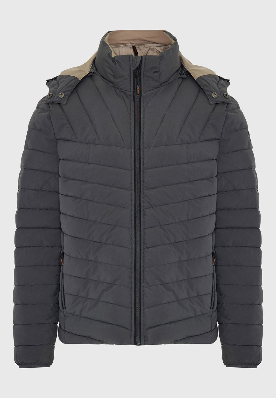 Jachetă casual bărbătească cu căptușeală matlasată