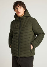 Jachetă casual bărbătească cu căptușeală matlasată