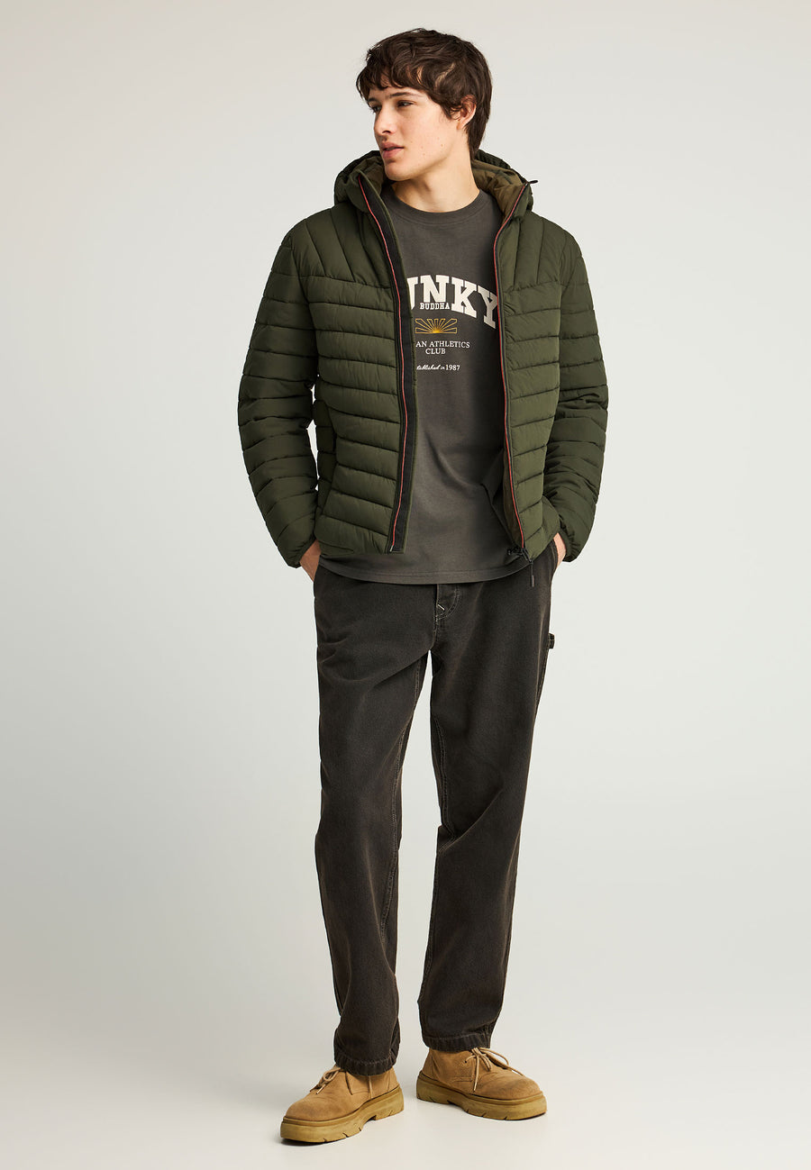 Jachetă casual bărbătească cu căptușeală matlasată