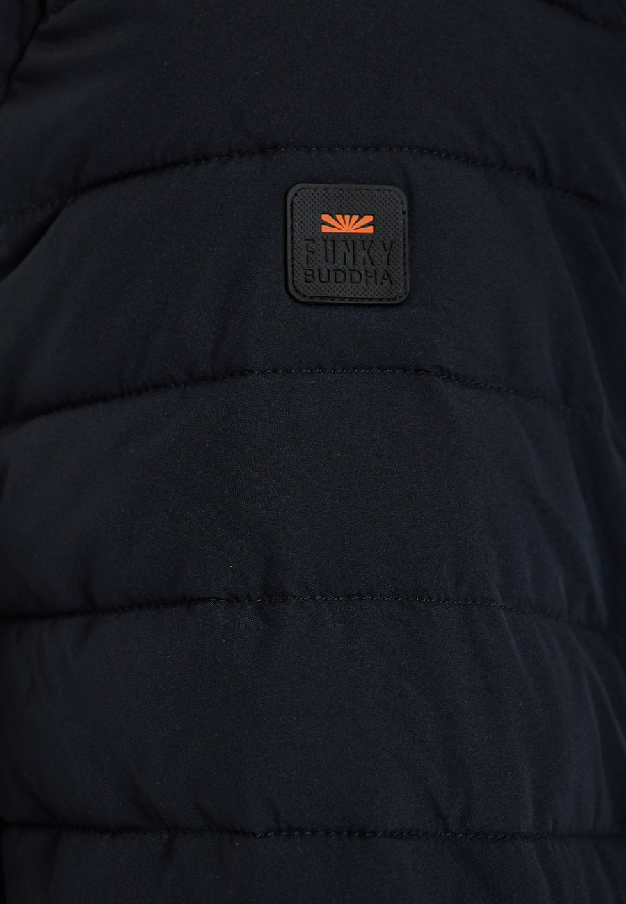 Jachetă casual bărbătească cu căptușeală matlasată