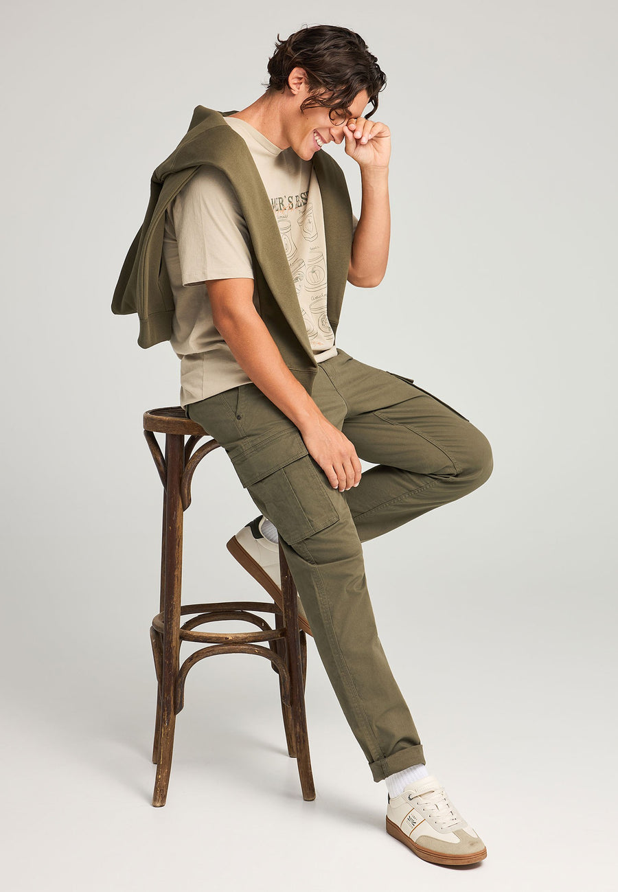 Pantaloni cargo confortabili pentru bărbați - Esențiale