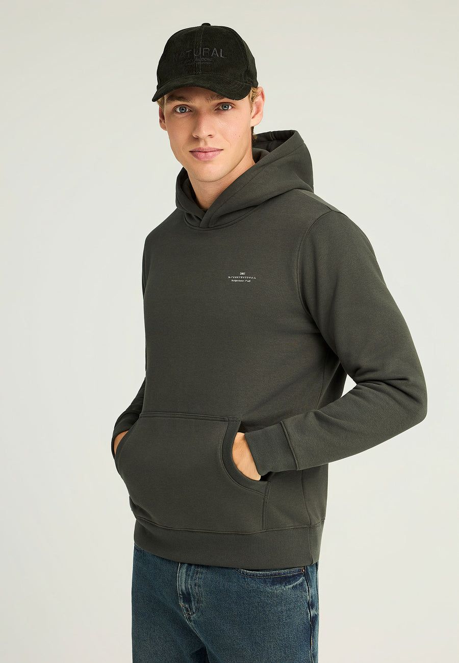 Solid overhead hoodie - The Essentials