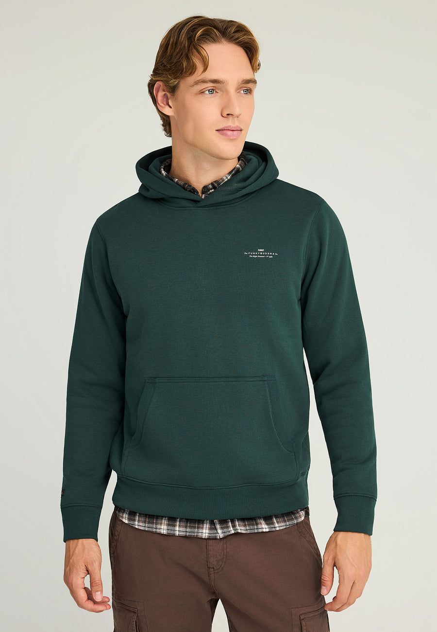 Solid overhead hoodie - The Essentials