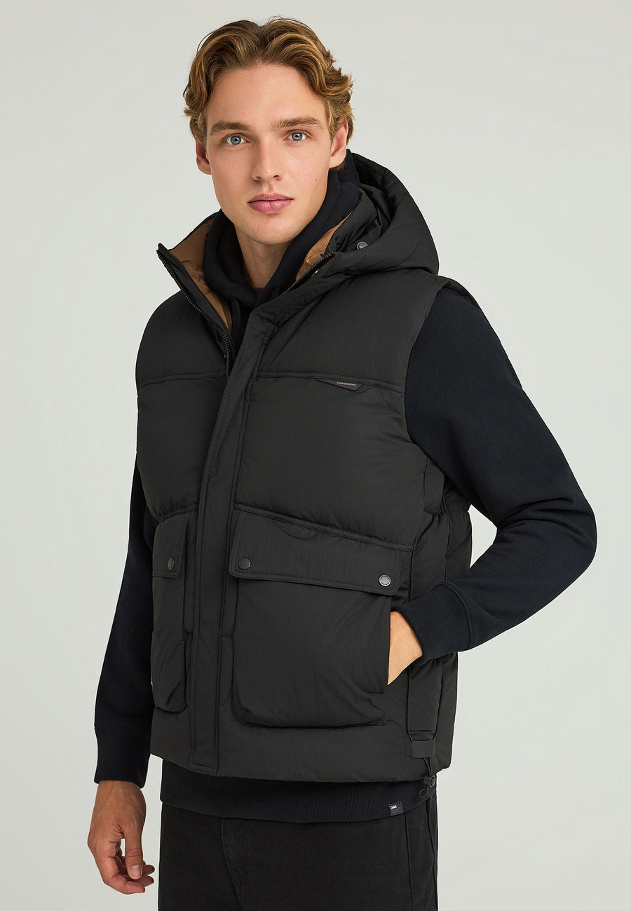 Men's vest quilted jacket