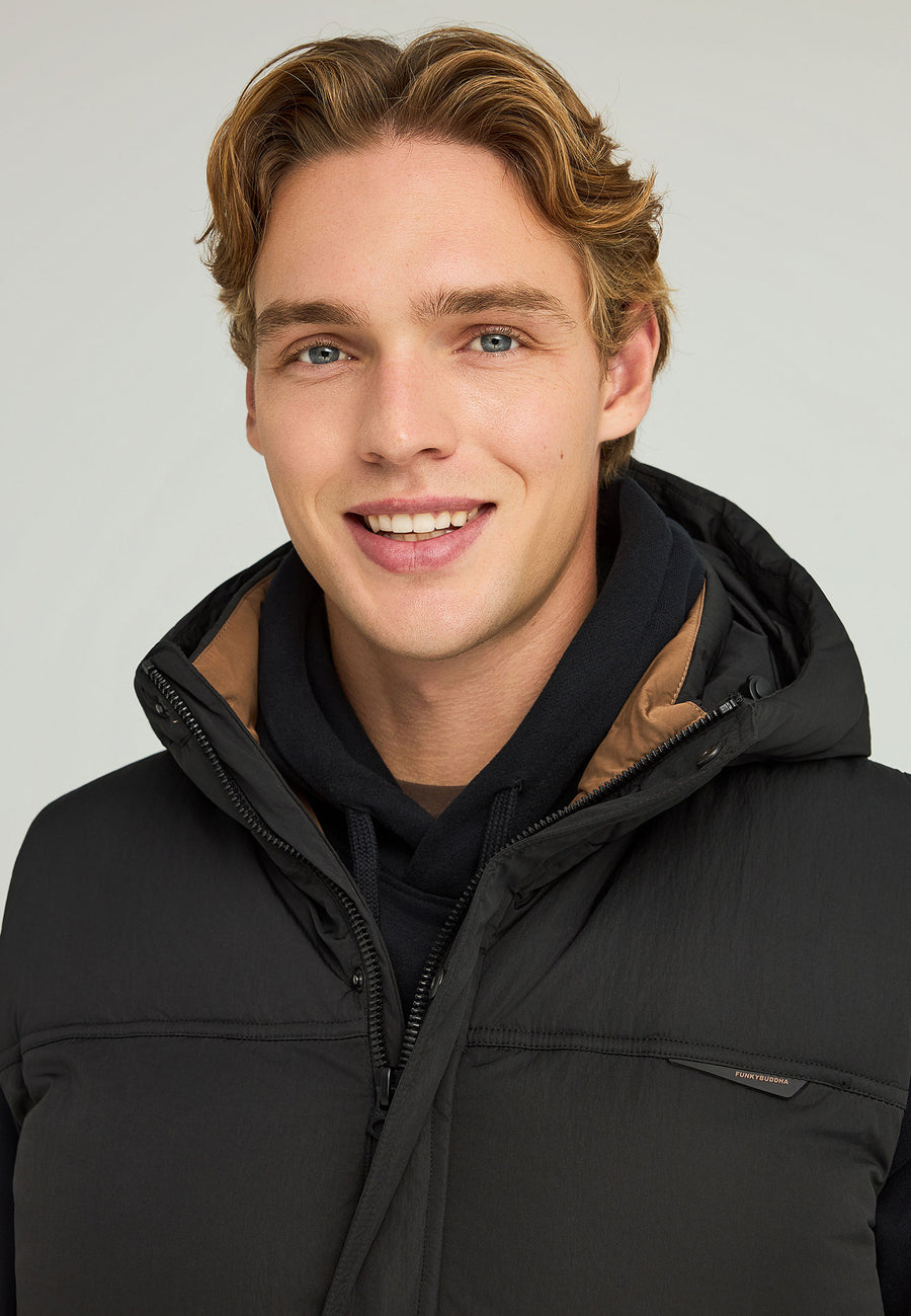 Men's vest quilted jacket