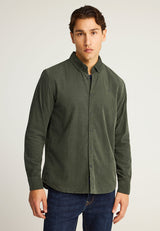 Cămașă bărbătească din catifea reiată