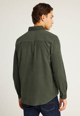 Cămașă bărbătească din catifea reiată