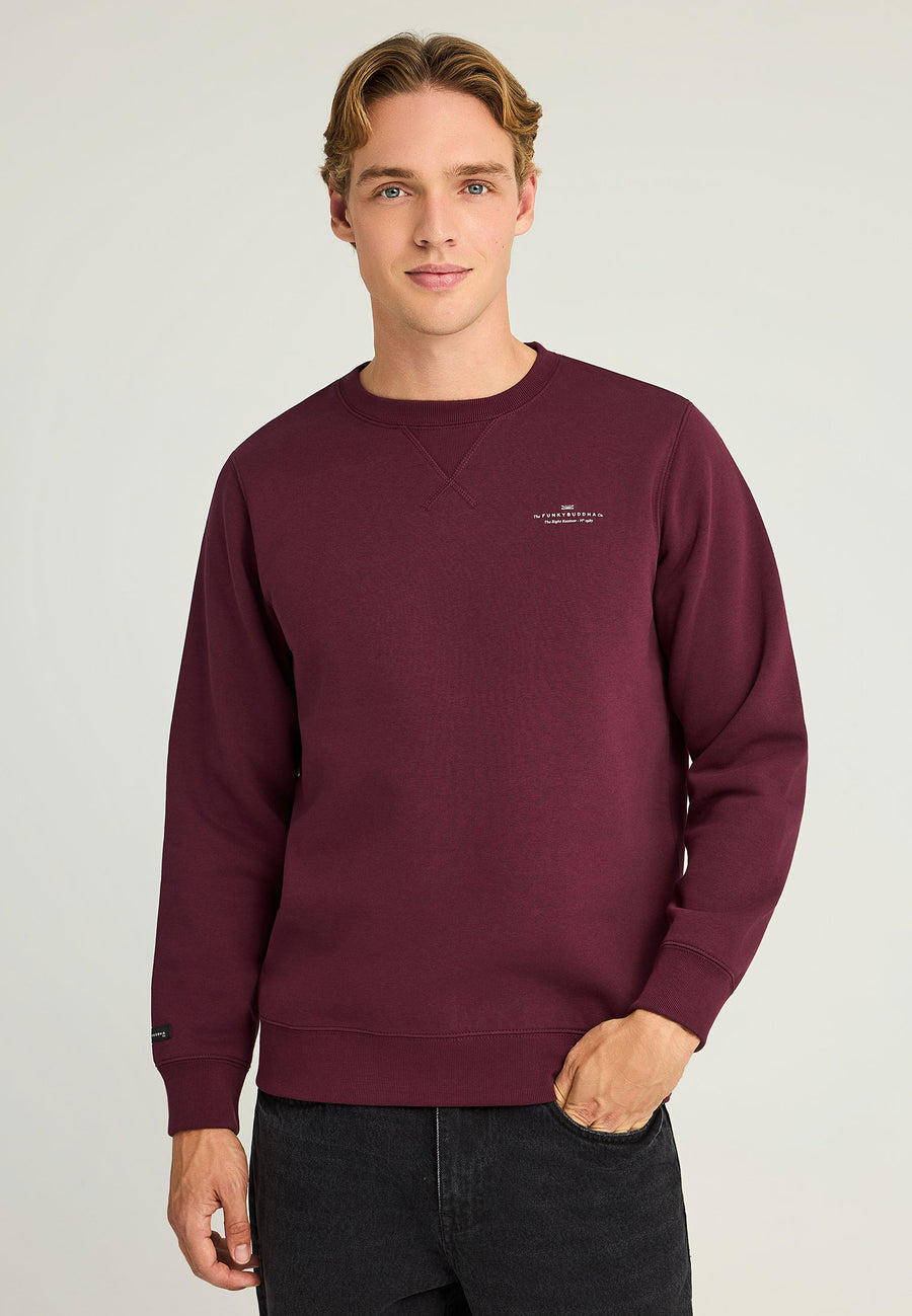 Men's crew neck sweatshirt - The essentials