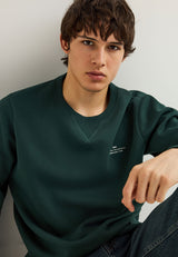 Hanorac cu guler rotund pentru bărbați - Esențiale