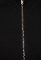 Cardigan tricotat cu fermoar pentru bărbați