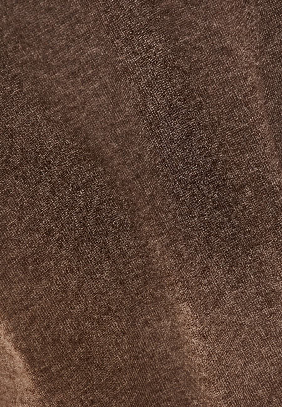 Pulover tricotat cu guler înalt pentru bărbați