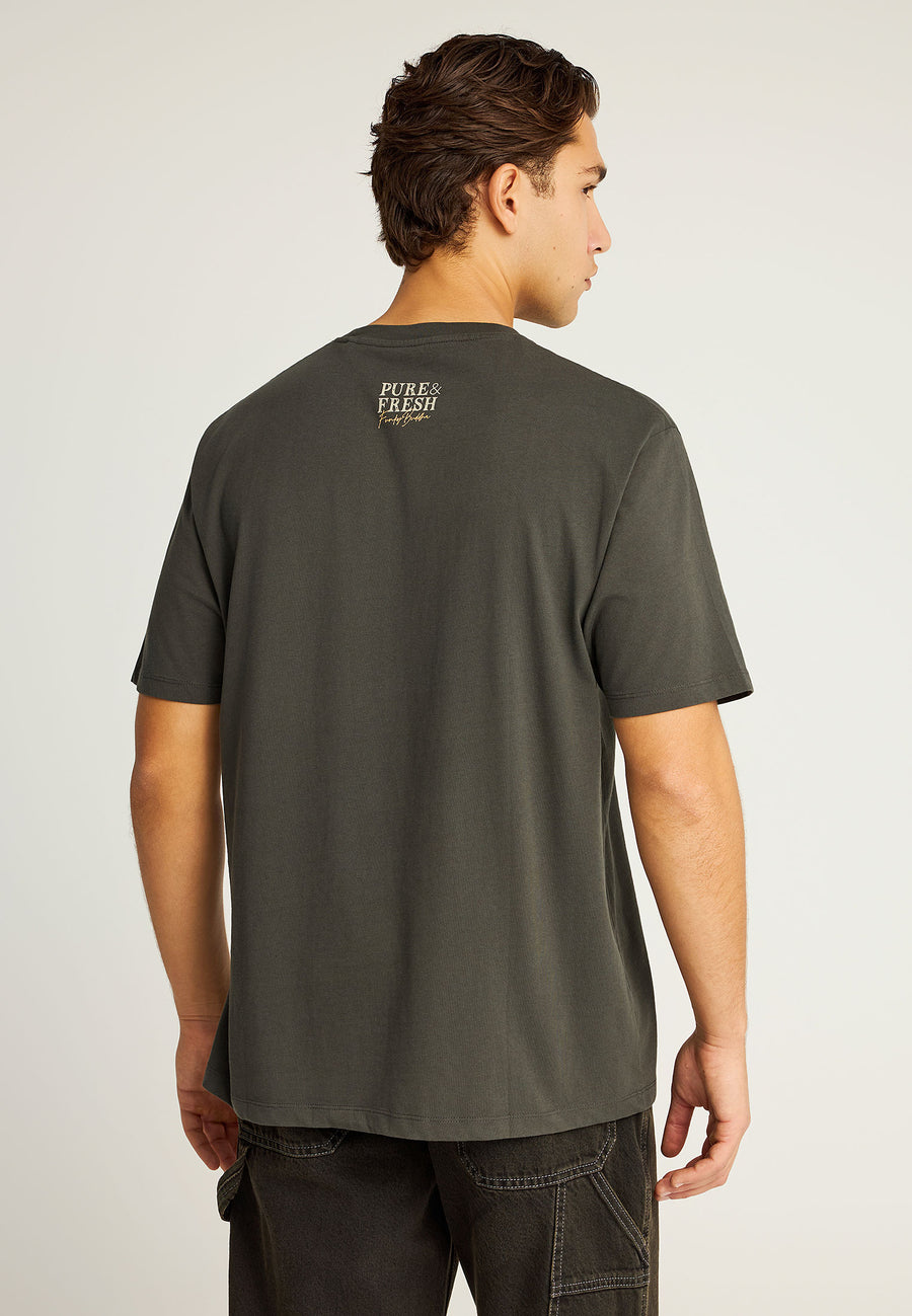 Tricou cu imprimeu frontal