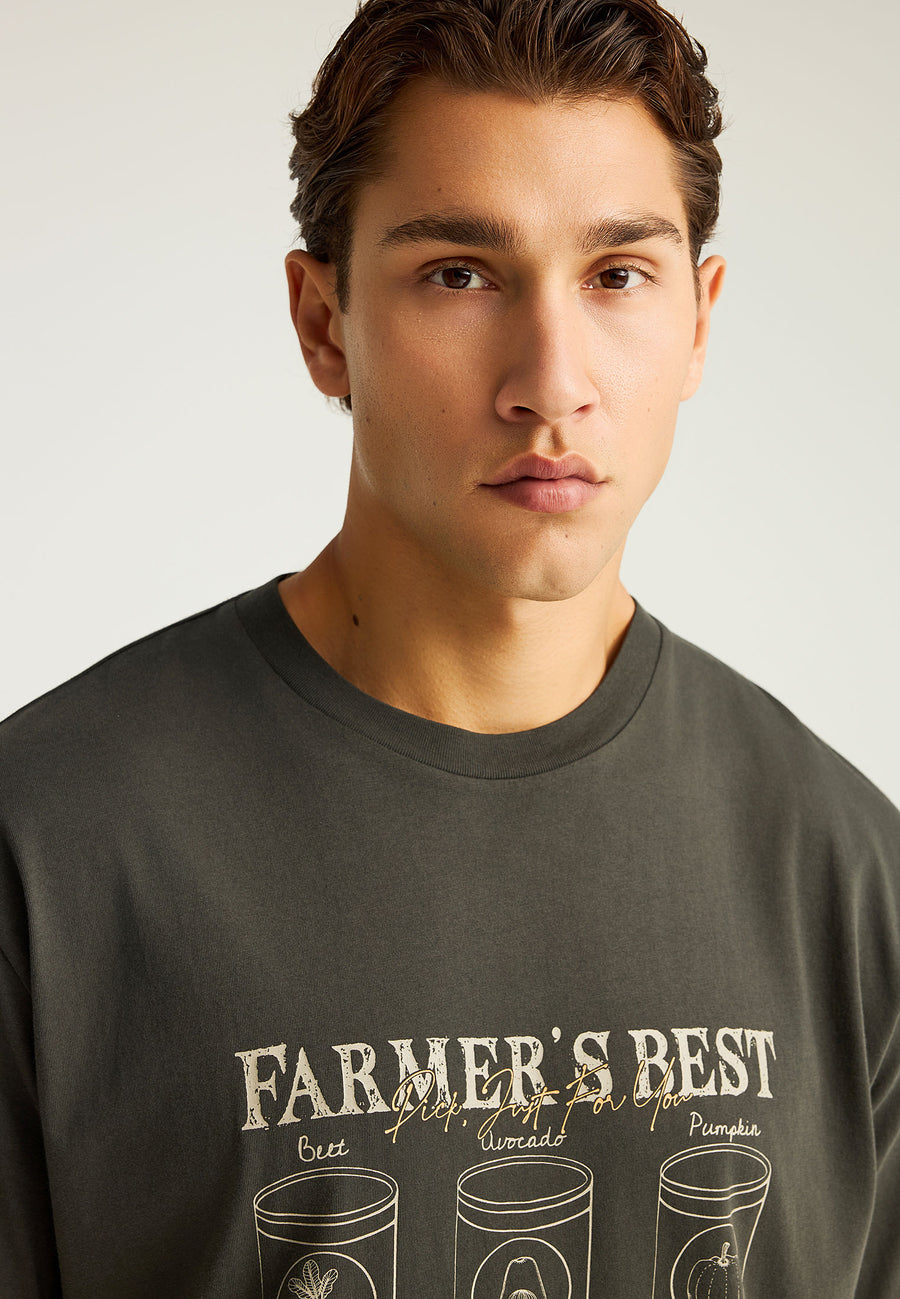 Tricou cu imprimeu frontal