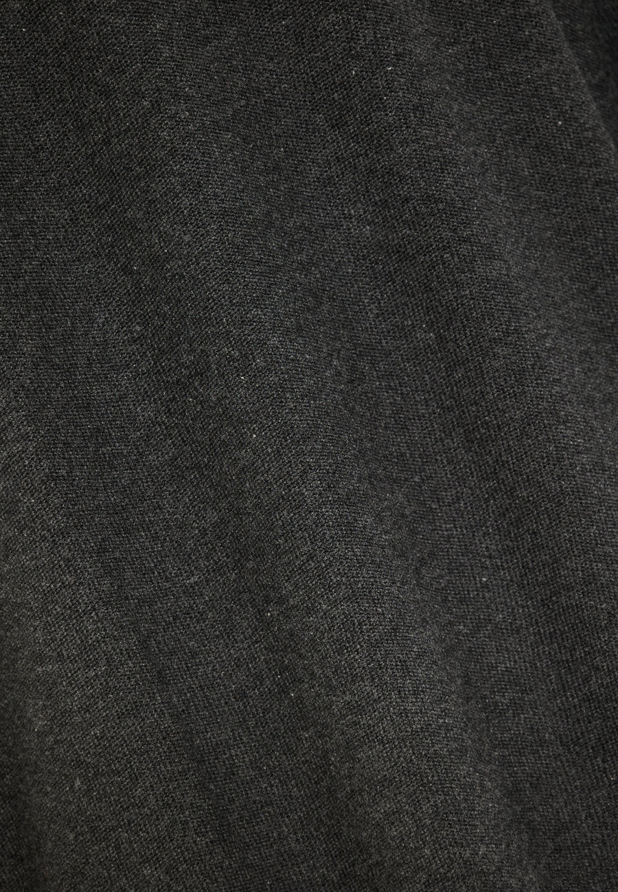 Pulover tricotat simplu cu guler rotund pentru bărbați