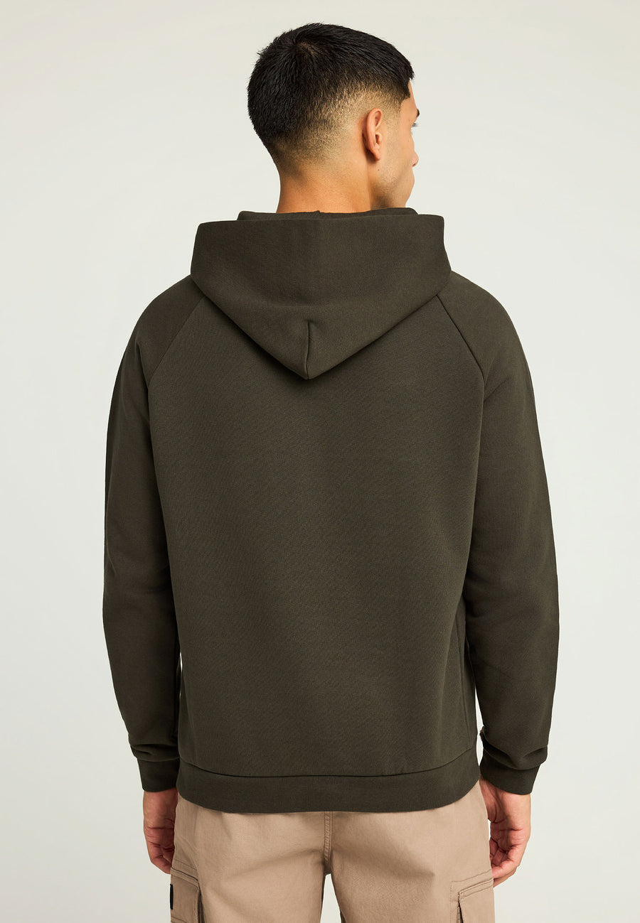 Hanorac cu imprimeu subtil pe piept