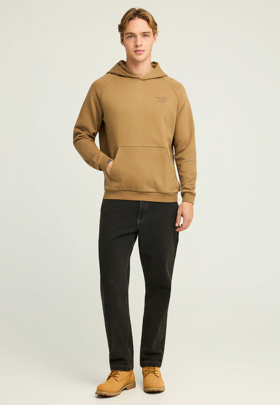 Hanorac cu imprimeu subtil pe piept