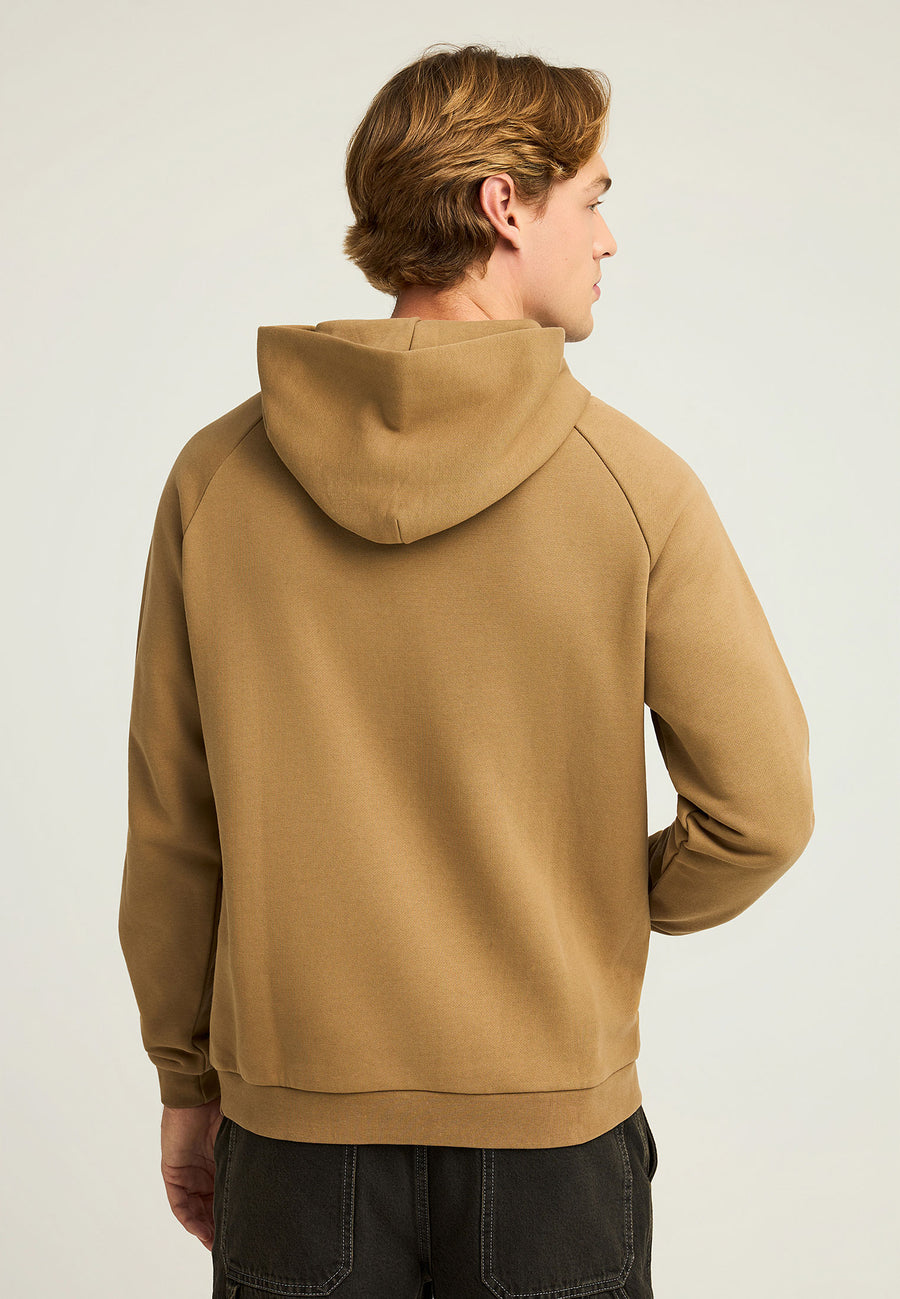 Hanorac cu imprimeu subtil pe piept