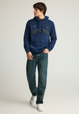 Hanorac cu imprimeu pe piept pentru bărbați