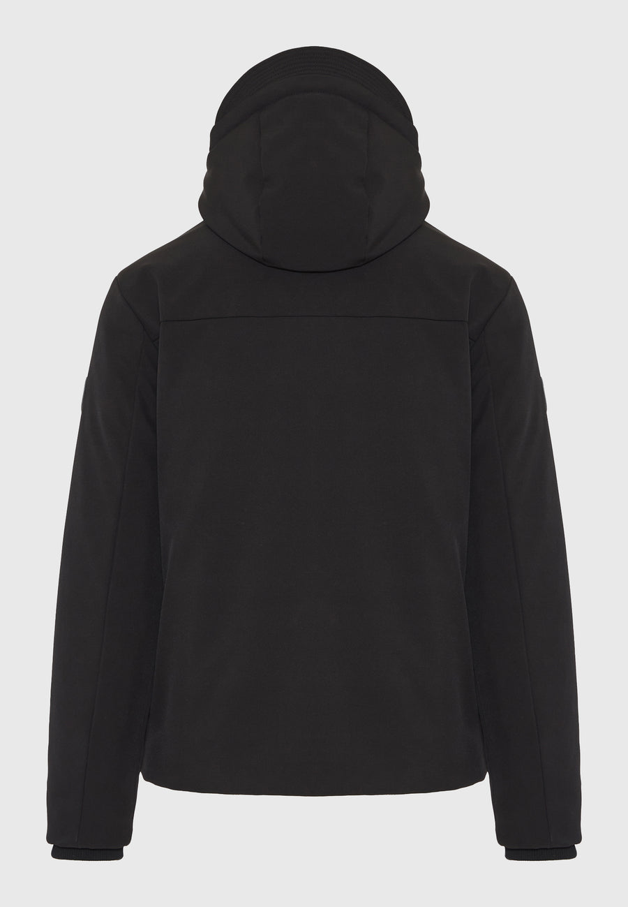 Jachetă casual bărbătească cu glugă