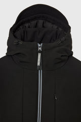 Jachetă casual bărbătească cu glugă