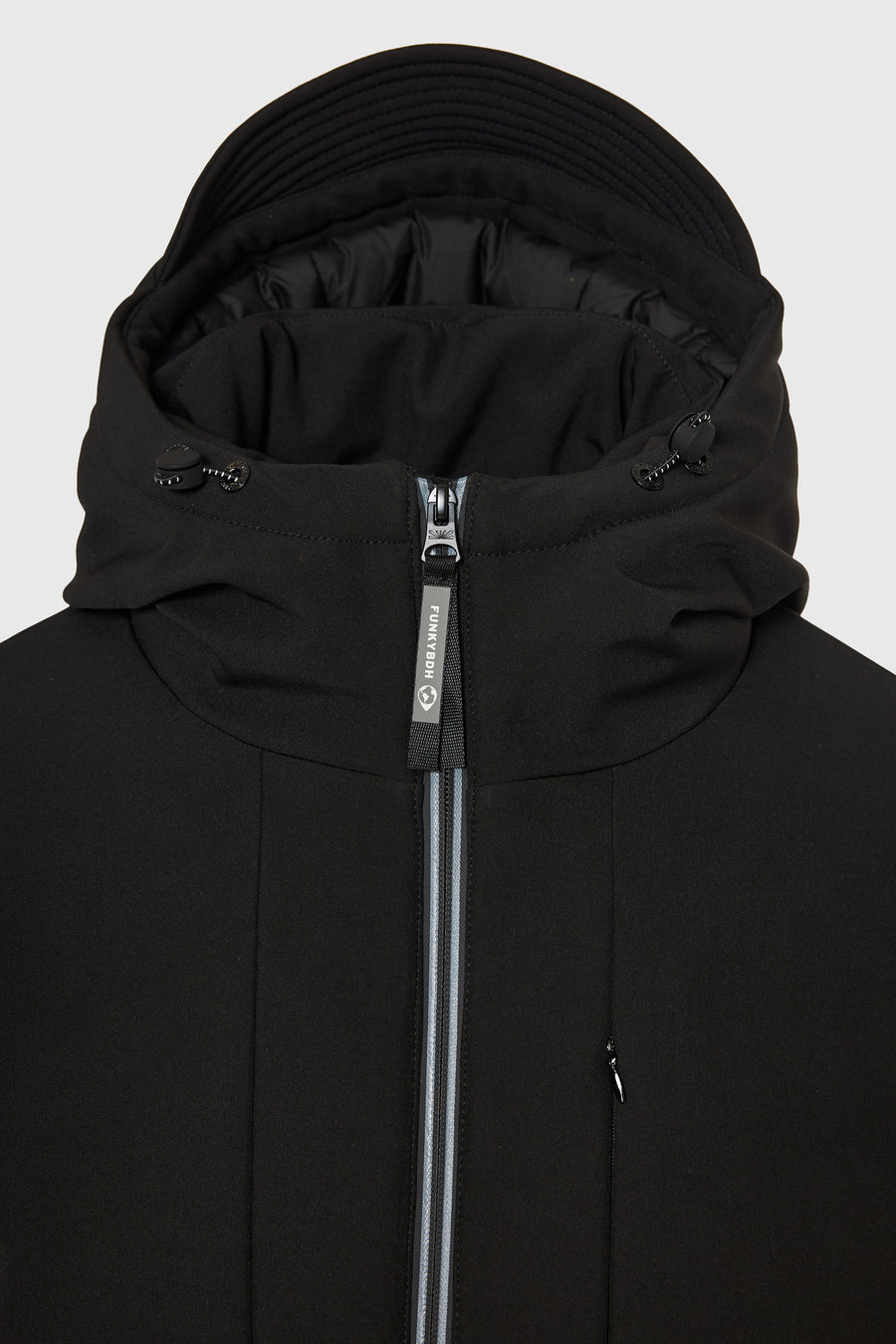 Jachetă casual bărbătească cu glugă