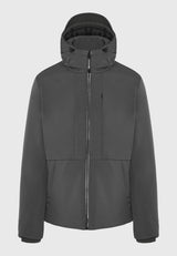 Jachetă casual bărbătească cu glugă