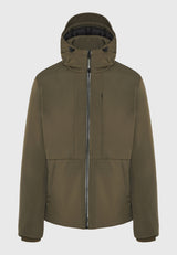 Jachetă casual bărbătească cu glugă