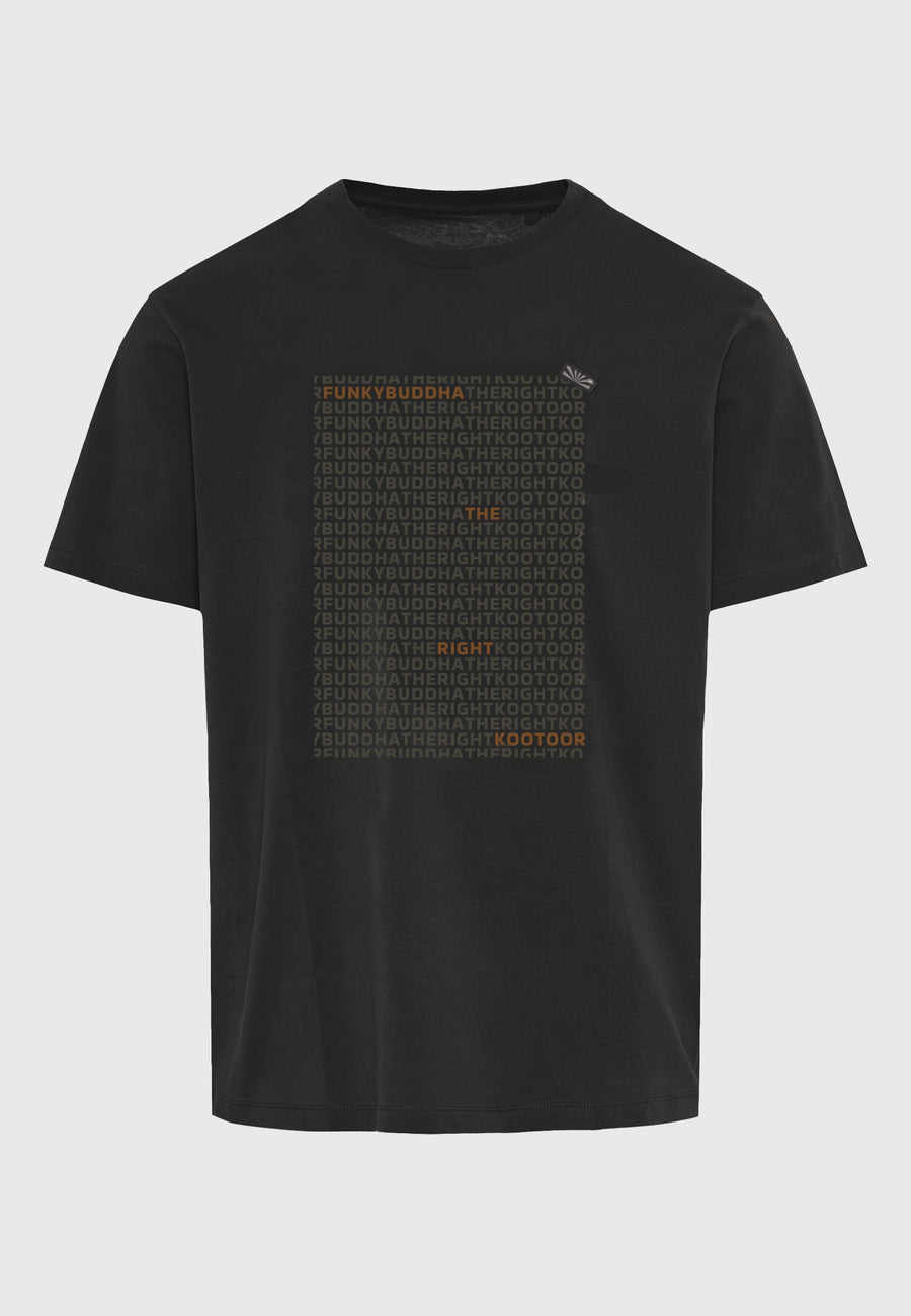 Tricou cu imprimeu Funky Buddha