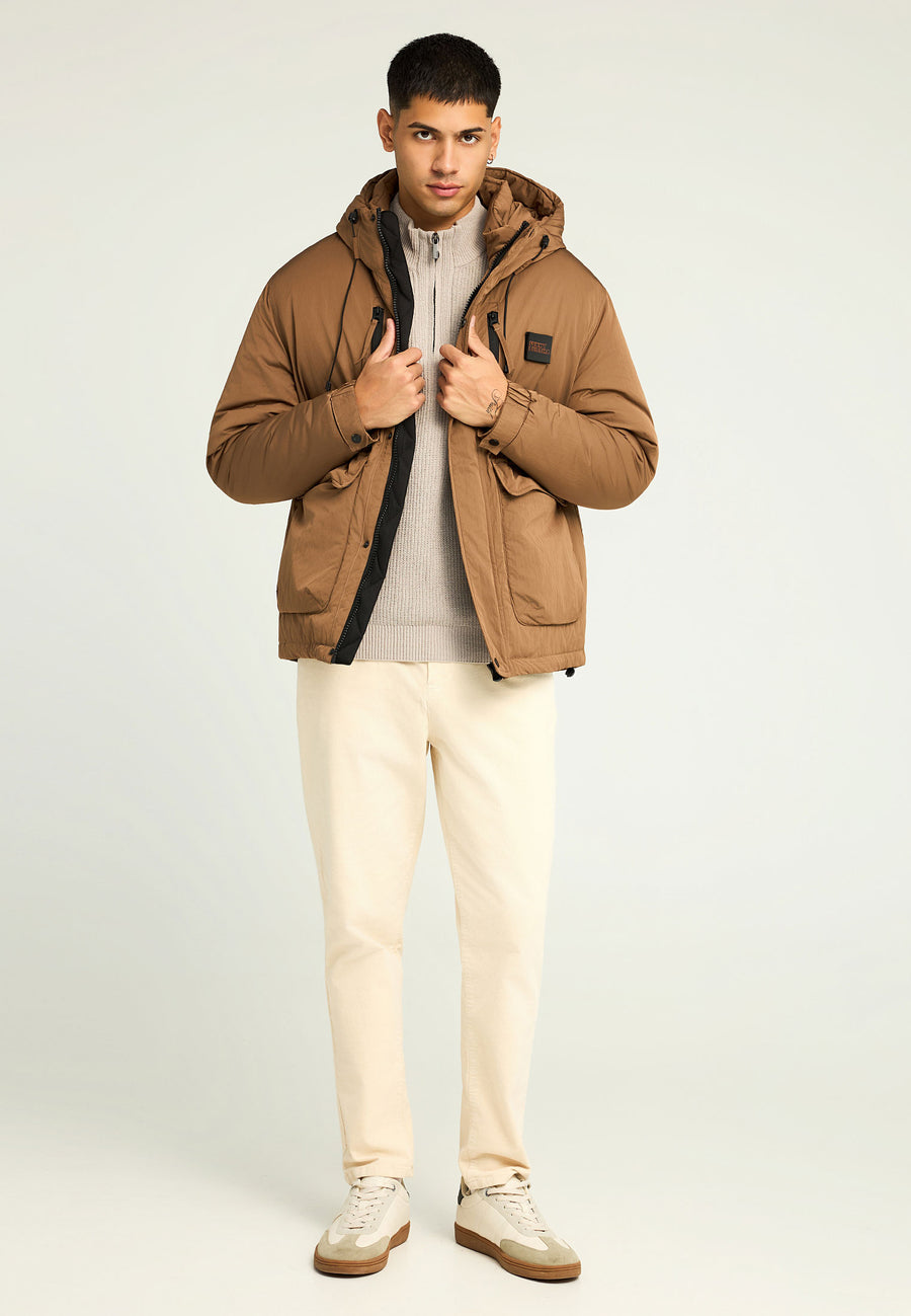 Jachetă casual bărbătească cu căptușeală matlasată