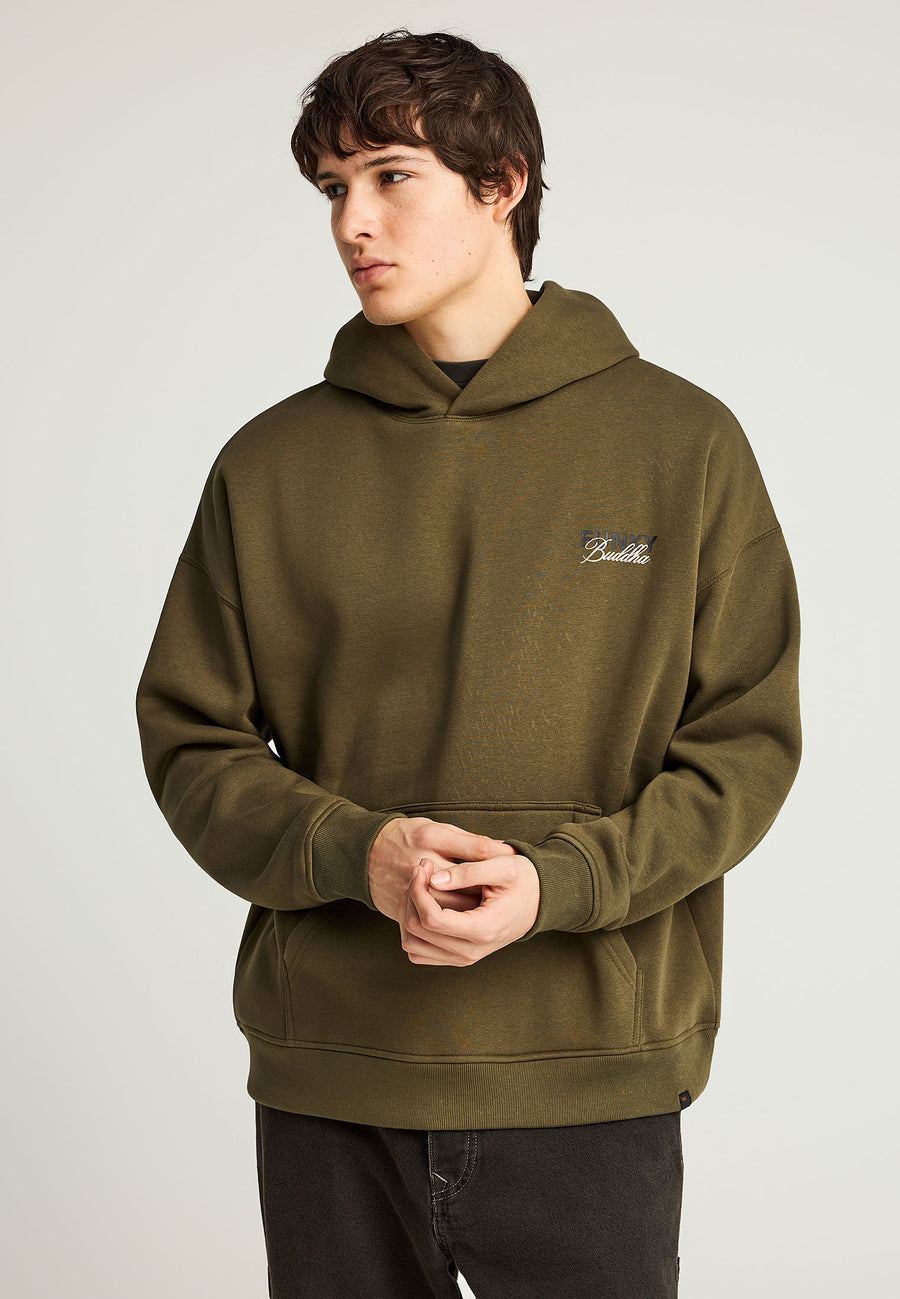 Hanorac cu imprimeu subtil pe piept