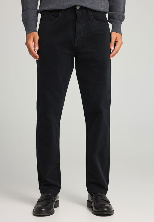 Pantaloni simpli cu cinci buzunare pentru bărbați