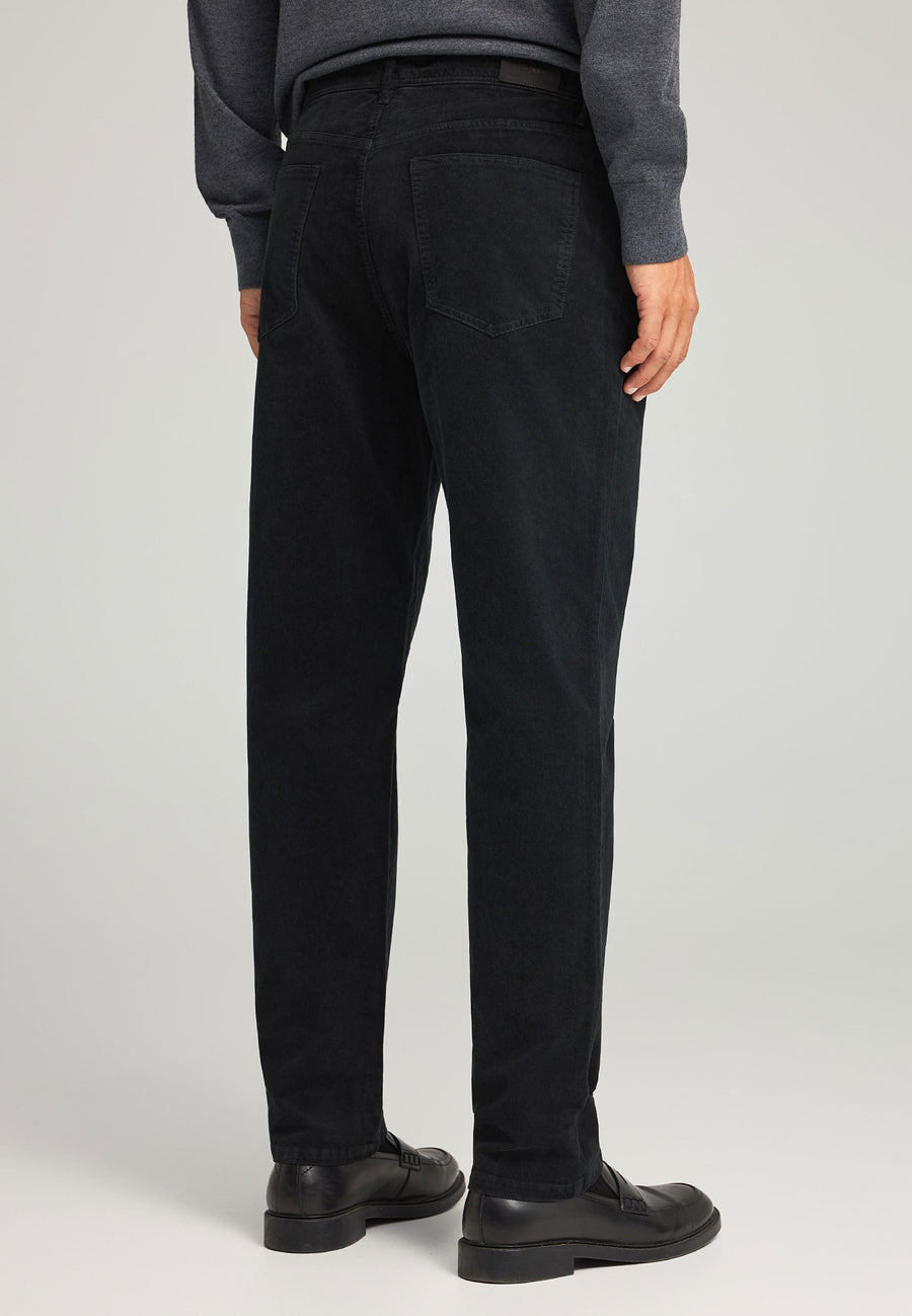 Pantaloni simpli cu cinci buzunare pentru bărbați