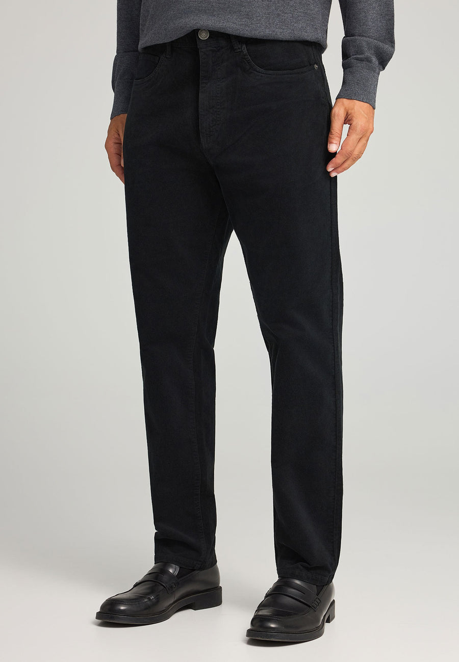 Pantaloni simpli cu cinci buzunare pentru bărbați